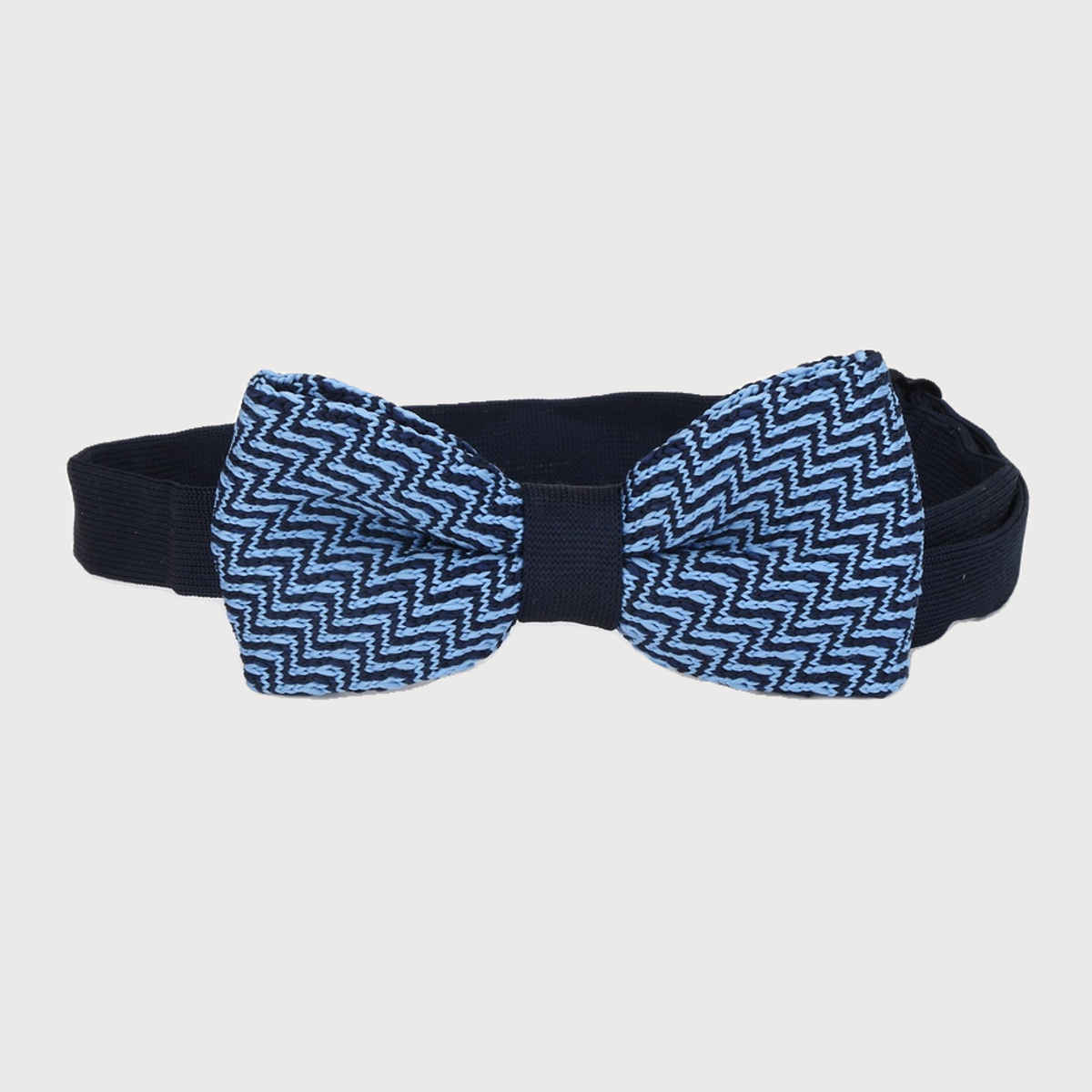Calvadoss Men's Knitted Bow Tie | Bow 2154 | Blue