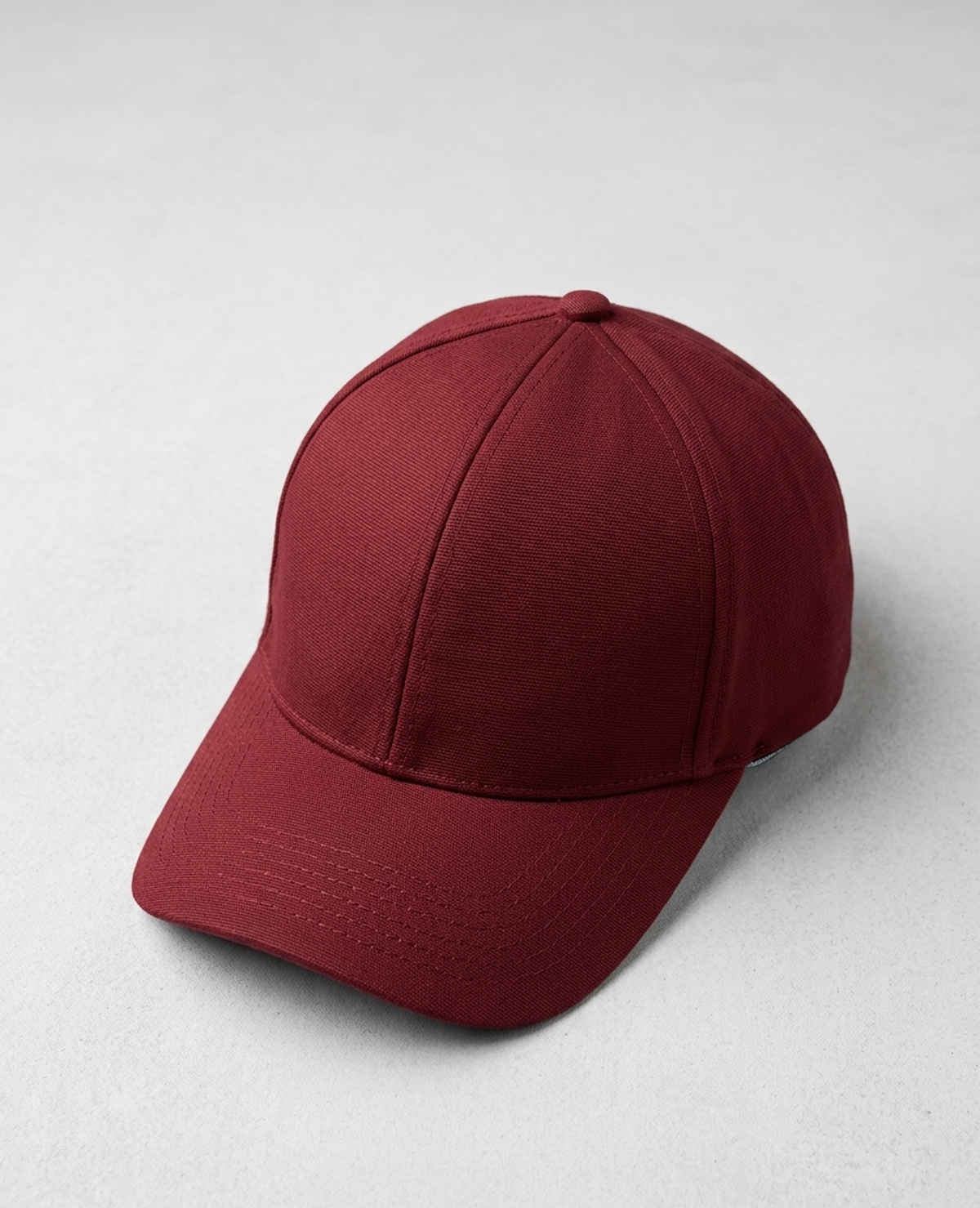Blynk Unisex Solid Color Baseball Cap with Adjuable Back | Maroon