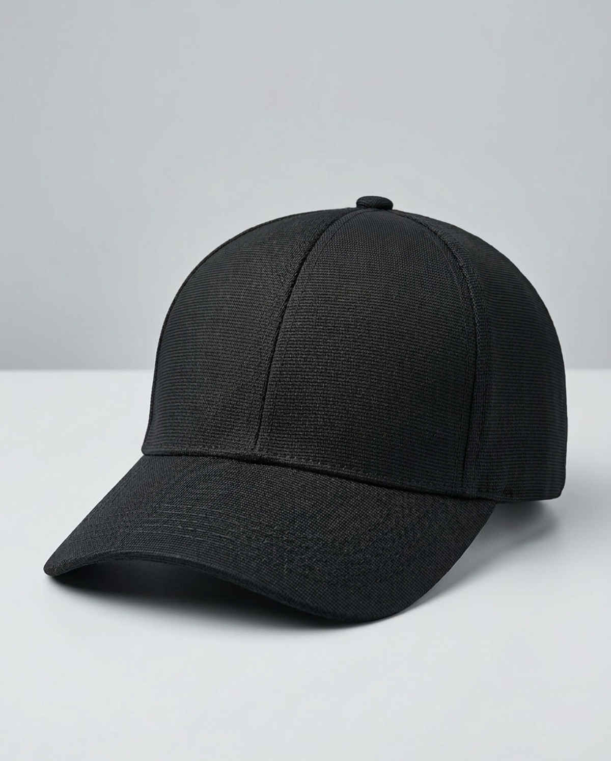Blynk Unisex Solid Color Baseball Cap with Adjuable Back | Black