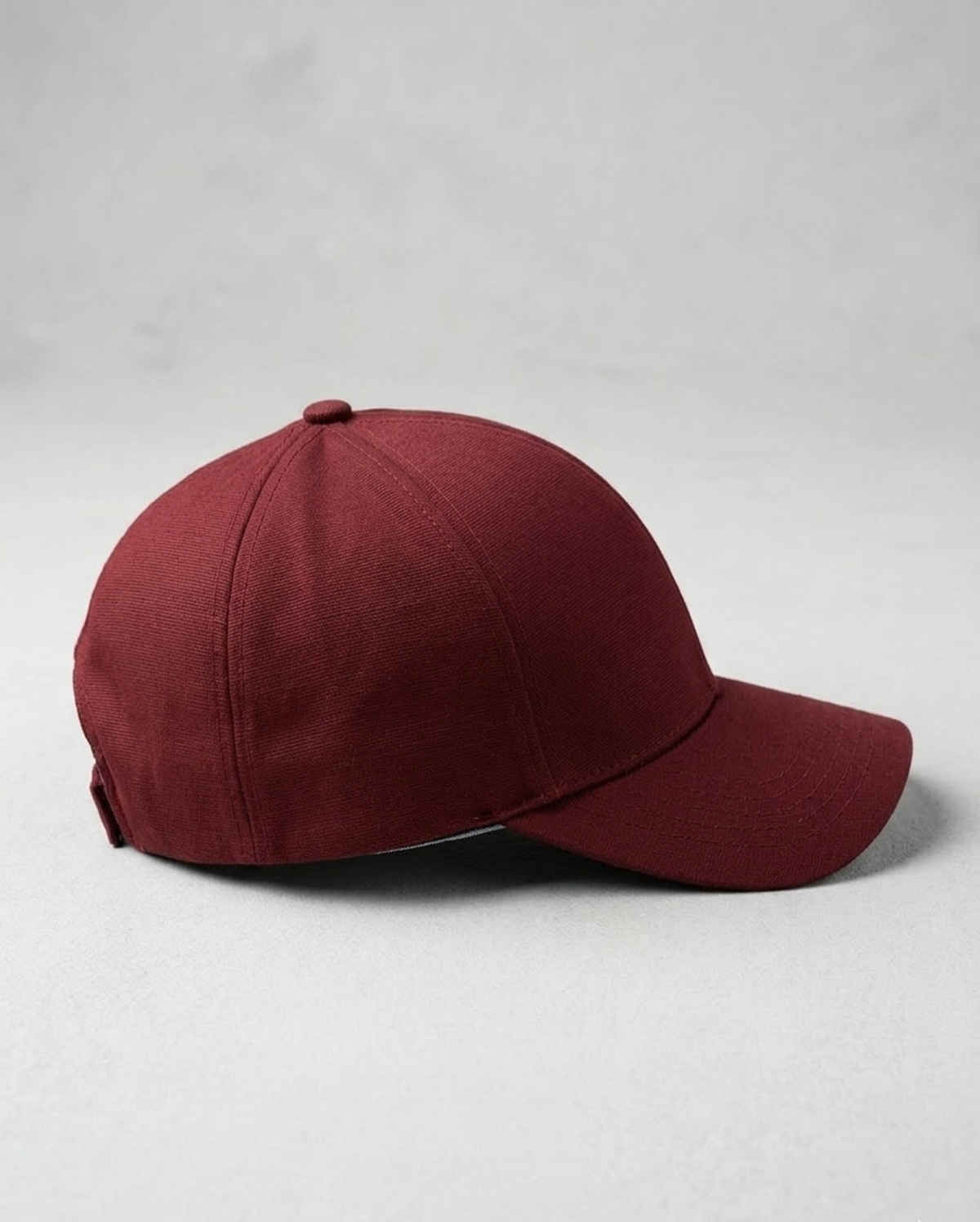 Blynk Unisex Solid Color Baseball Cap with Adjuable Back | Maroon