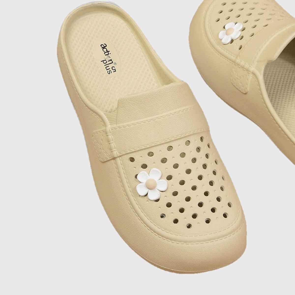 Action Eva Flotter Womens Eva Mules | Uk | 6 | Beige