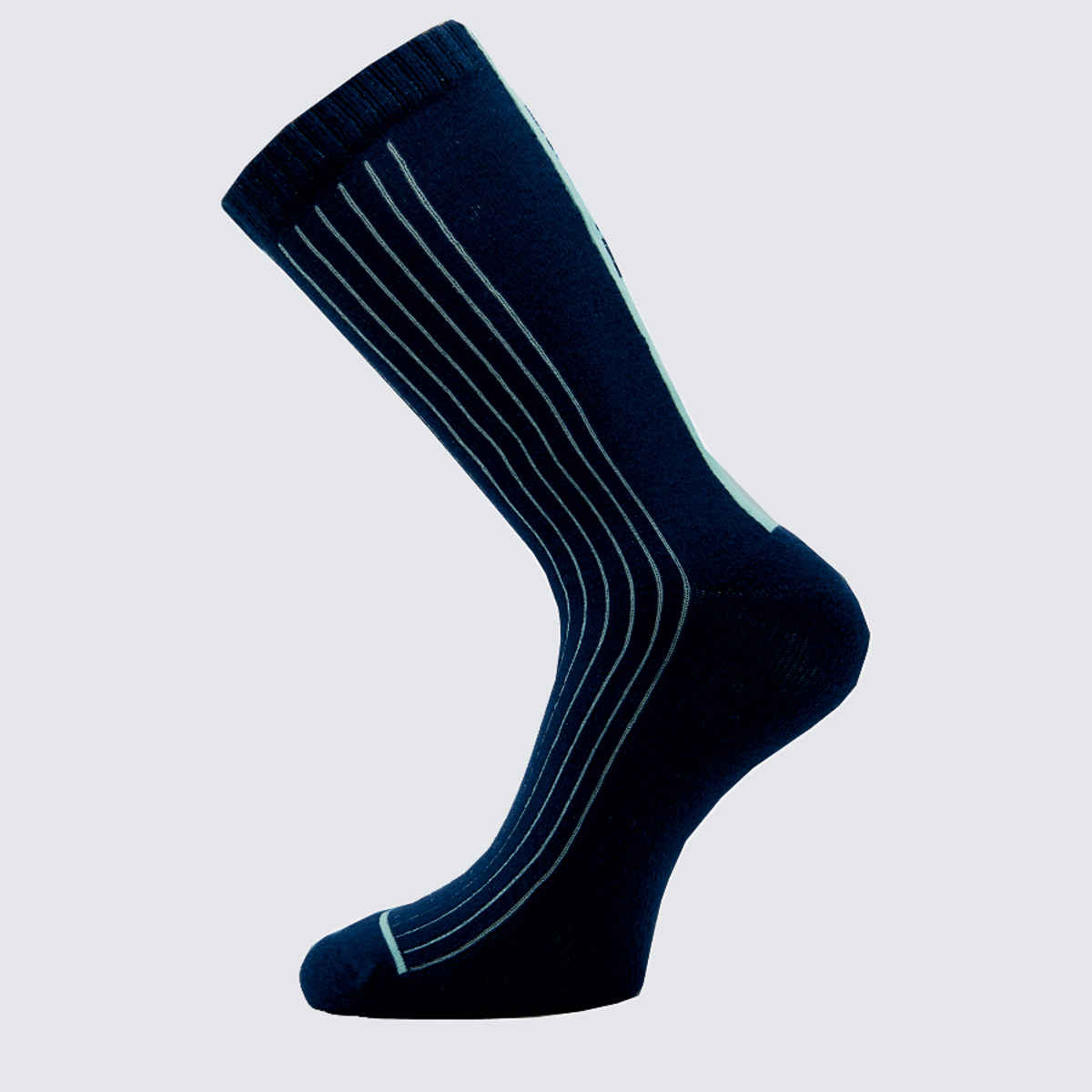 Aeropostale Men's Half Cushion Crew Socks | Idea-1724Wnb | White, Navy and Black