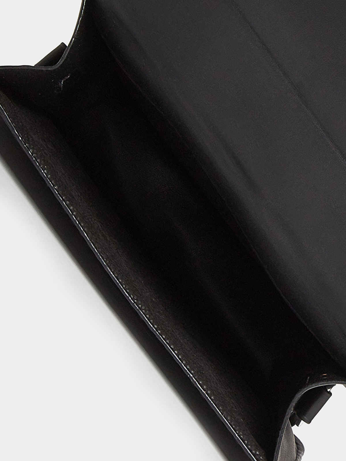 Styli Women's Plain Quilted Shoulder Bag | Black