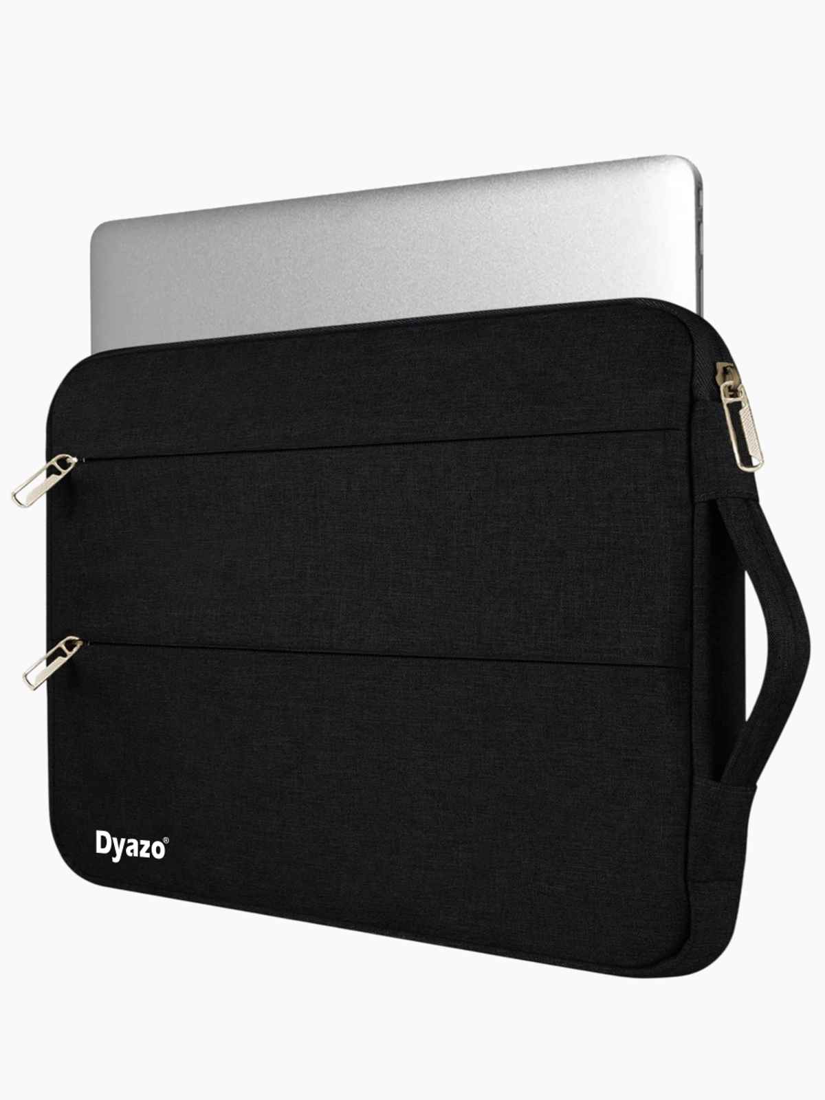 Dyazo Water Resistant Laptop Sleeve Case | 15 to 15.6 Inch | Black
