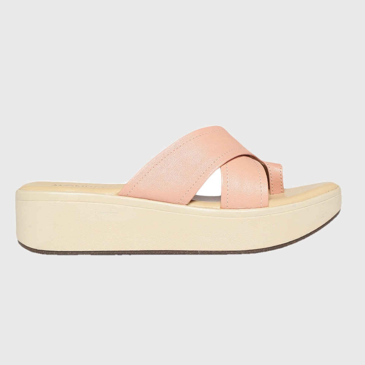 Monrow Women's Theresa Pink Wedge Heels | UK5