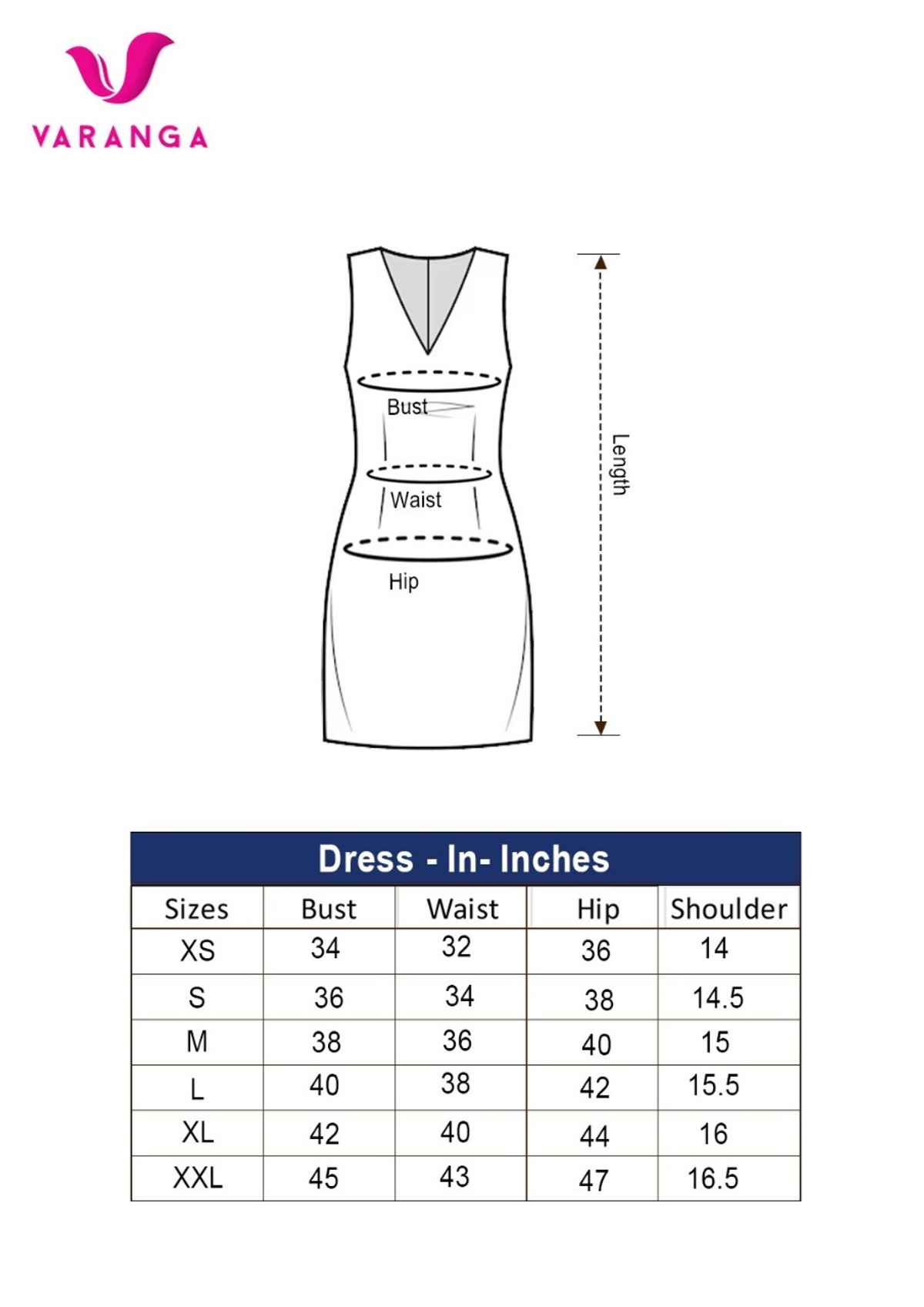 Varanga WoMen's V-Neck Bishop Sleeves Gathered Calf Length A-Line Dress with Flared Hem | Pink -2XL