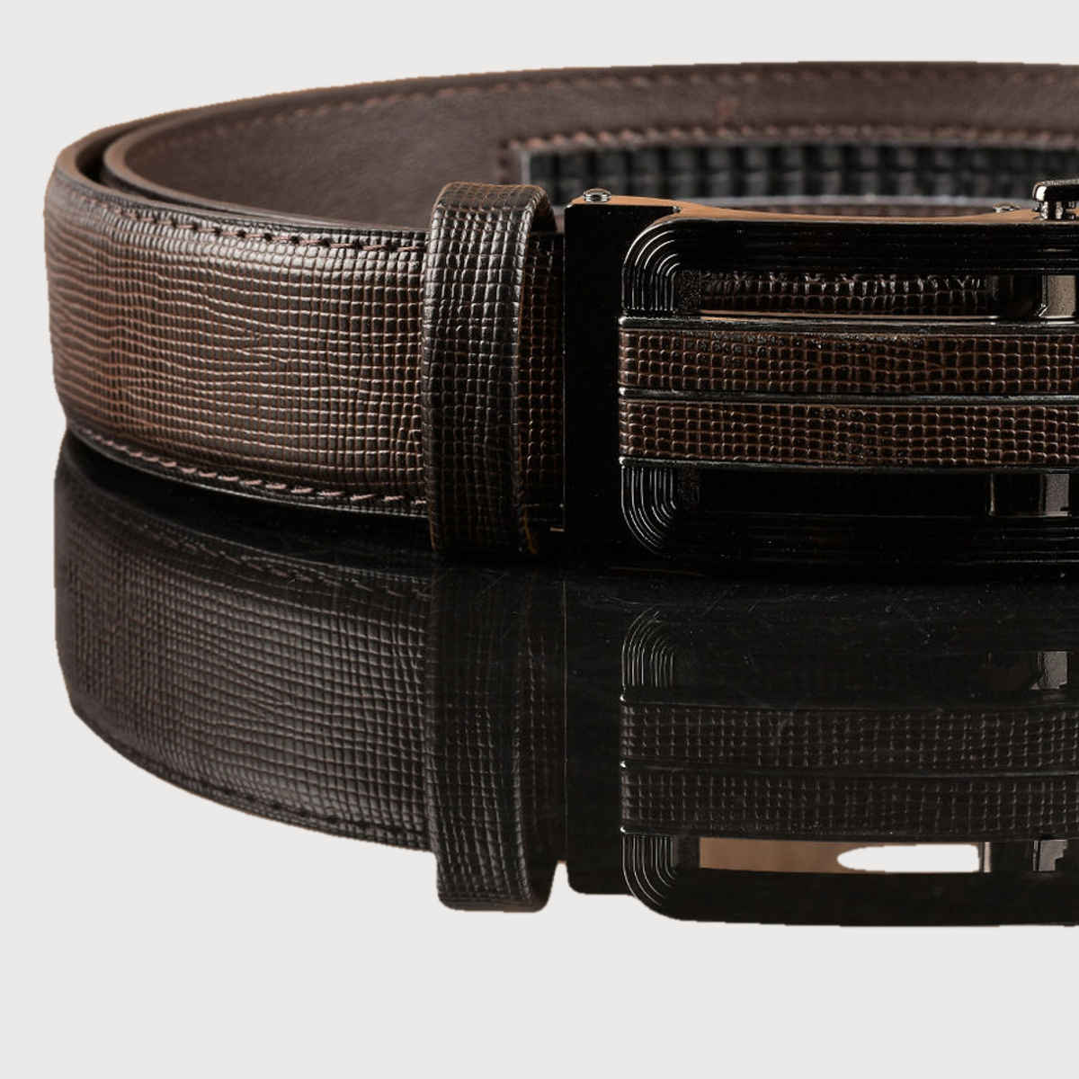 Buckleup Men's Belt | Model-Bublt2803 | Brown - 34