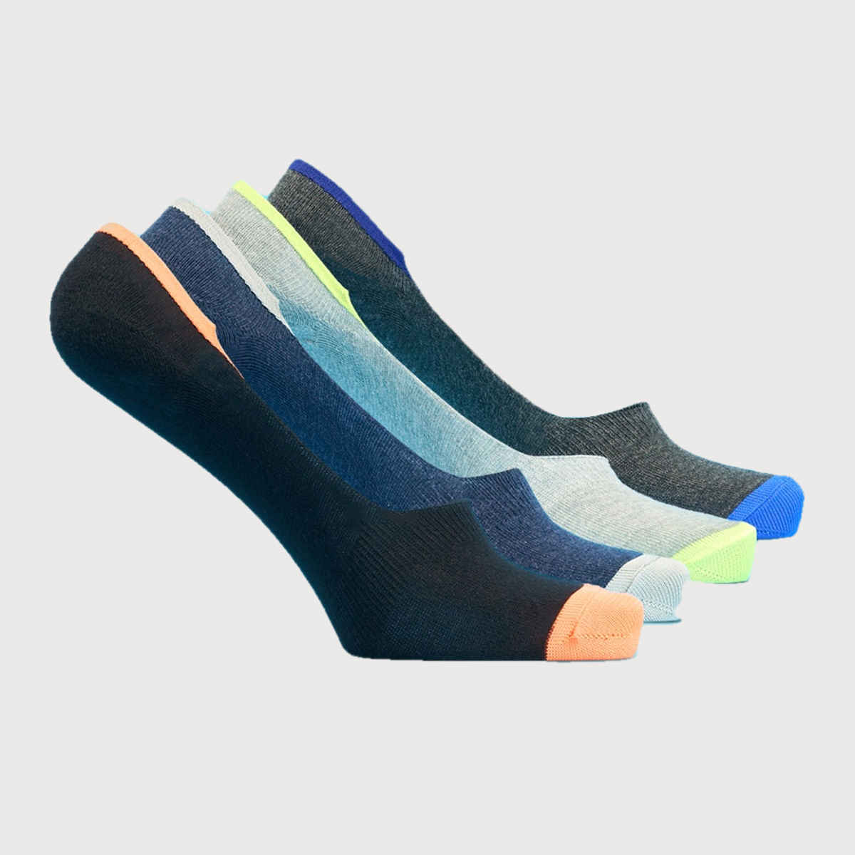 Lux Mozze Men's Solid Cotton Socks | Assorted - Free Size