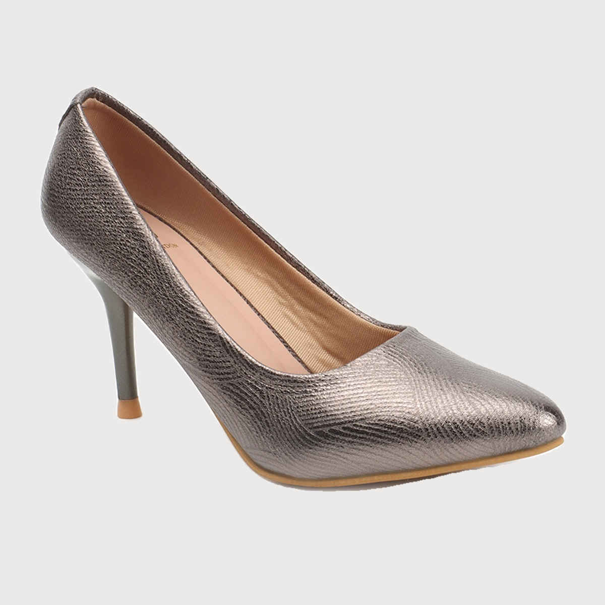 Carlton London Women Grey Heels Sandal - UK5