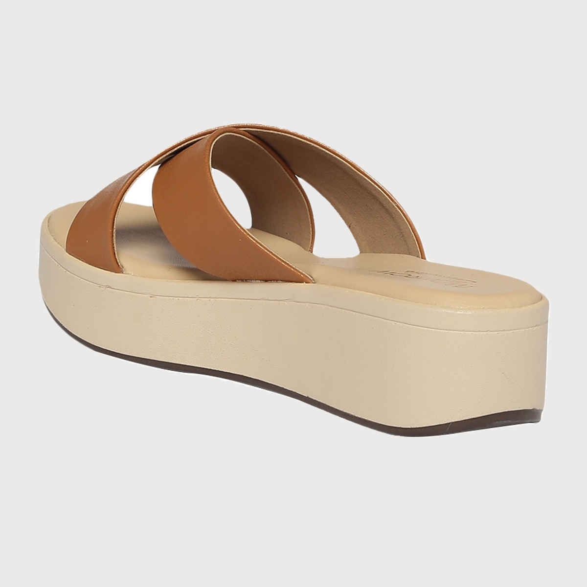 Monrow Women's Noel Brown Wedge Heels | UK7