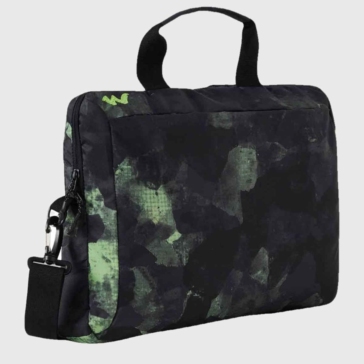 Wildcraft Unisex Polyester 7.5 L Messenger Bag | Granite Black - Free Size