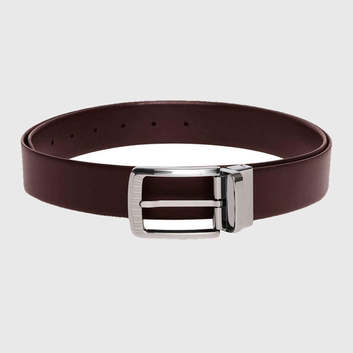 Wildhorn Men's Solid Genuine Leather Wallet and Belt Combo | Blue and Brown - Free Size