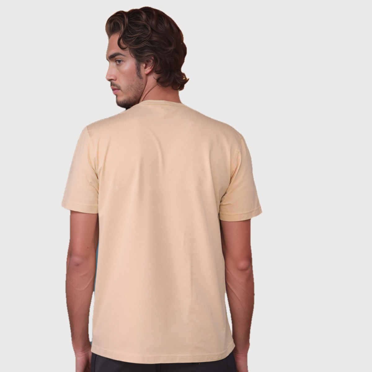 EQL Men's NeoVerse Recycled Tee | Beige - XL