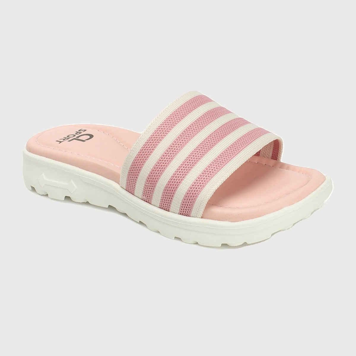 Carlton London Pink Comfortable Women's Flip Flops | UK 6