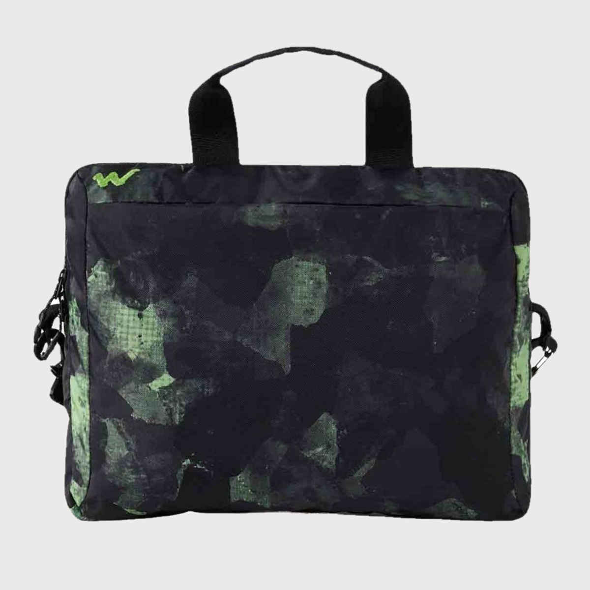 Wildcraft Unisex Polyester 7.5 L Messenger Bag | Granite Black - Free Size