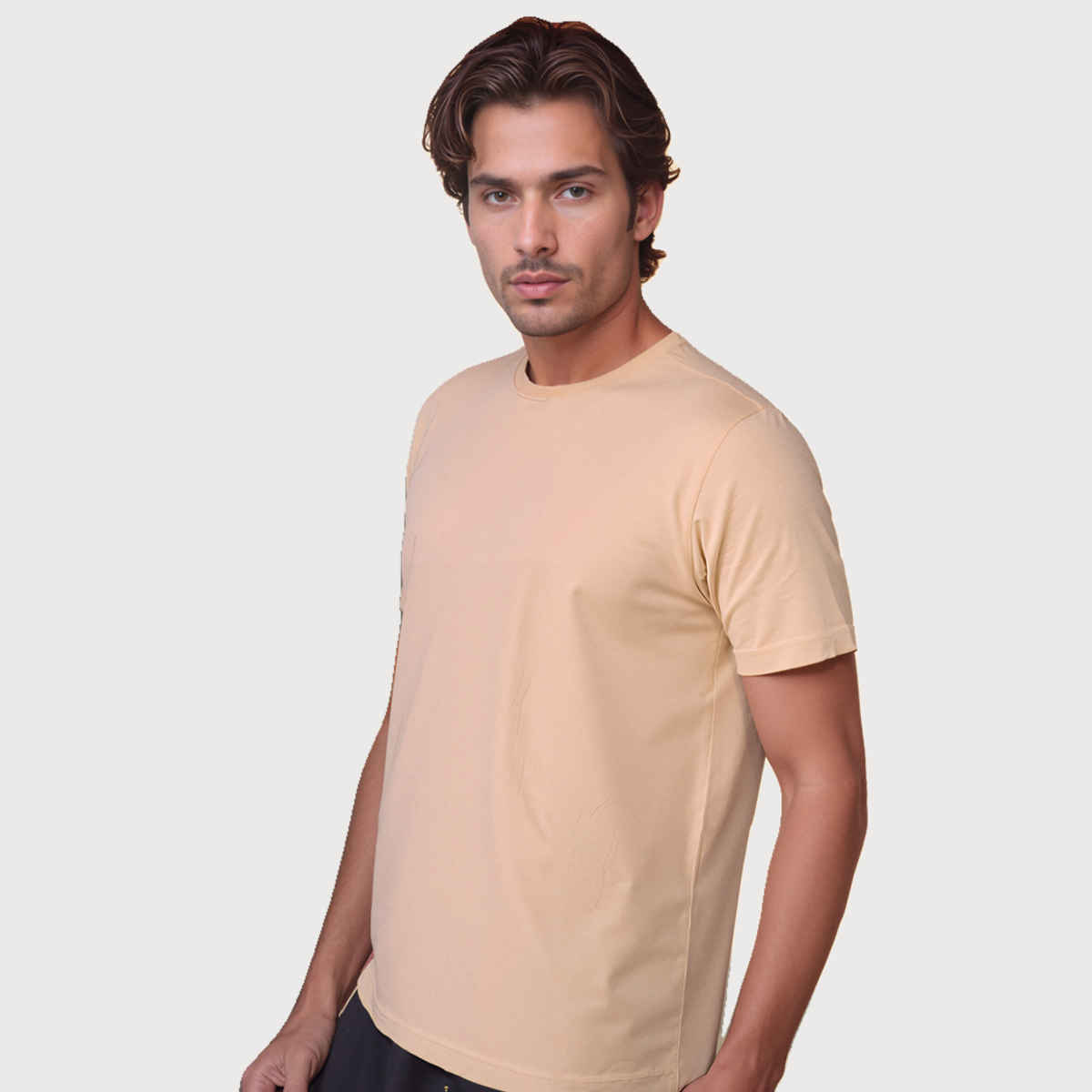 EQL Men's NeoVerse Recycled Tee | Beige - XL
