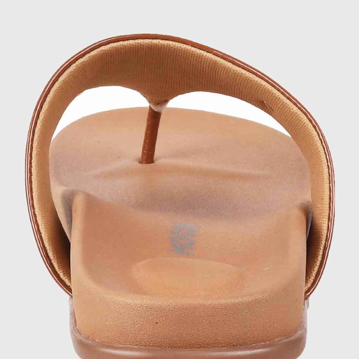 Mochi Women's Tan Color Slip Ons | Size - UK - 4 (32-1355)