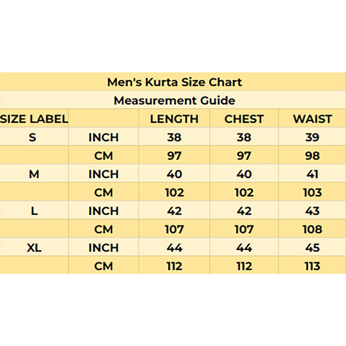 Happy Mail Men's Festive Kurta | Orange - L