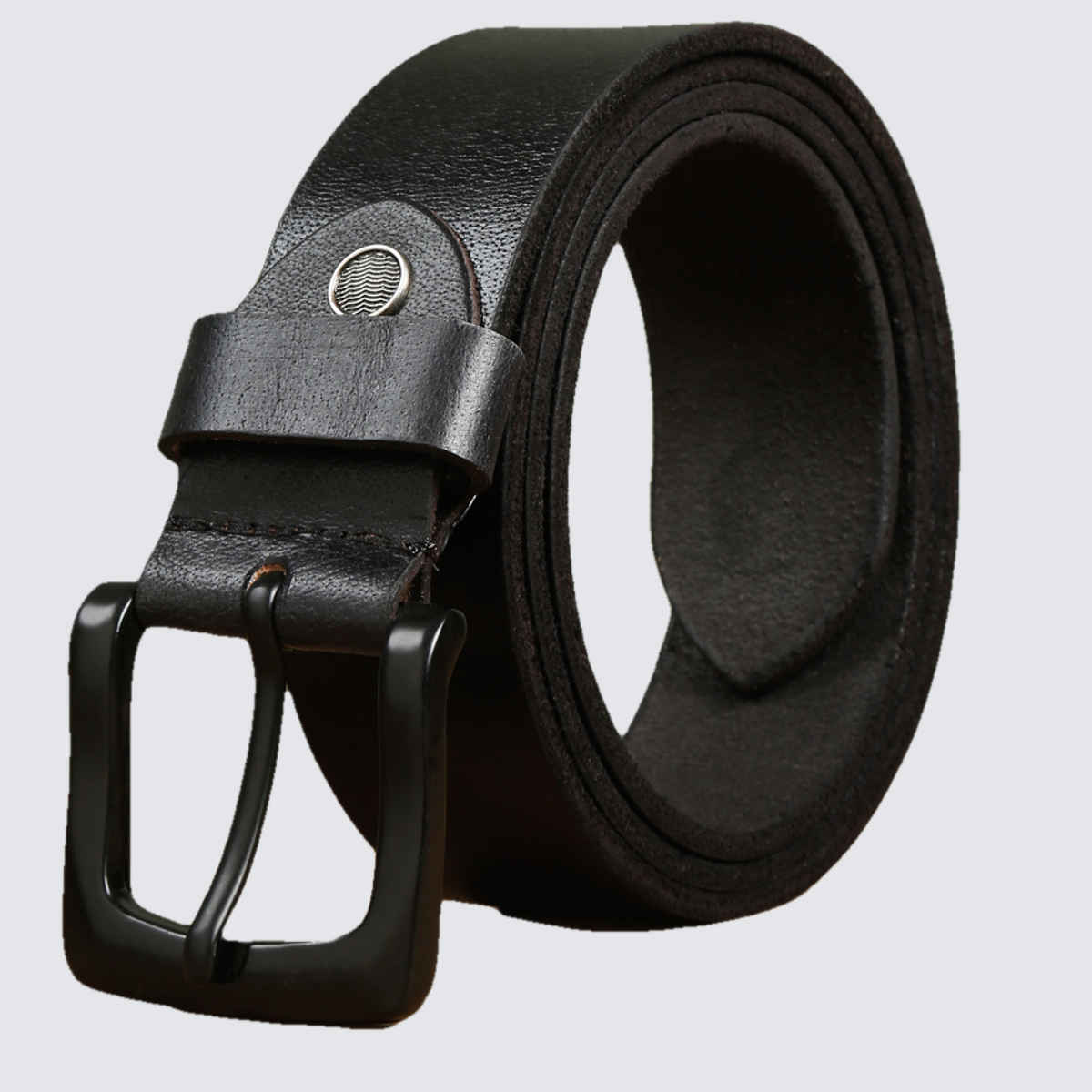 Teakwood Men's Leathers Belt | Black - 38 in