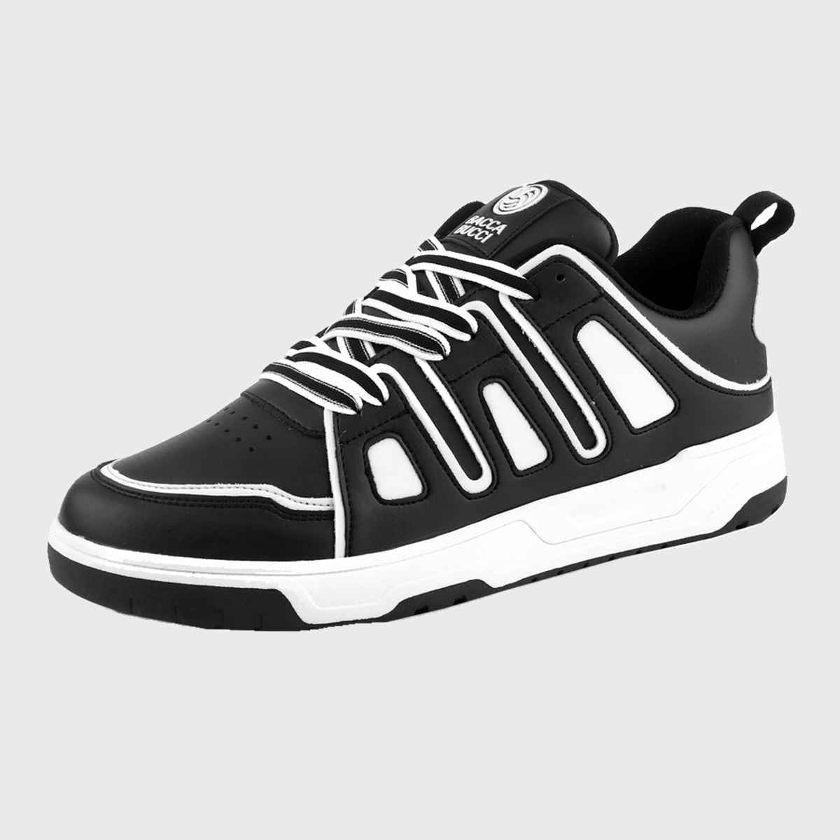 Bacca Bucci Metrolites Men's Urban Pulse Edition Sneakers Black | UK 7