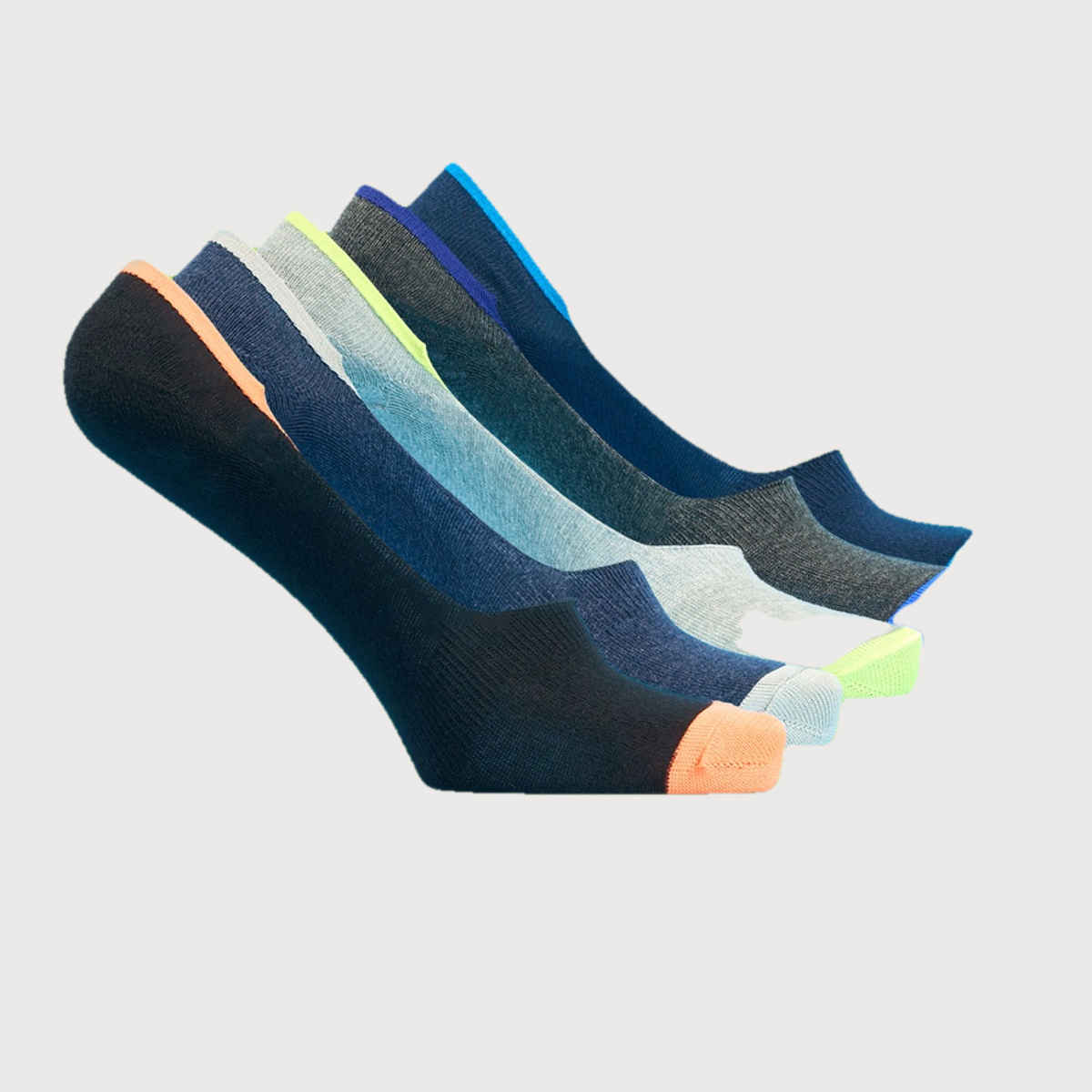 Lux Mozze Men's Solid Cotton Socks | Assorted - Free Size