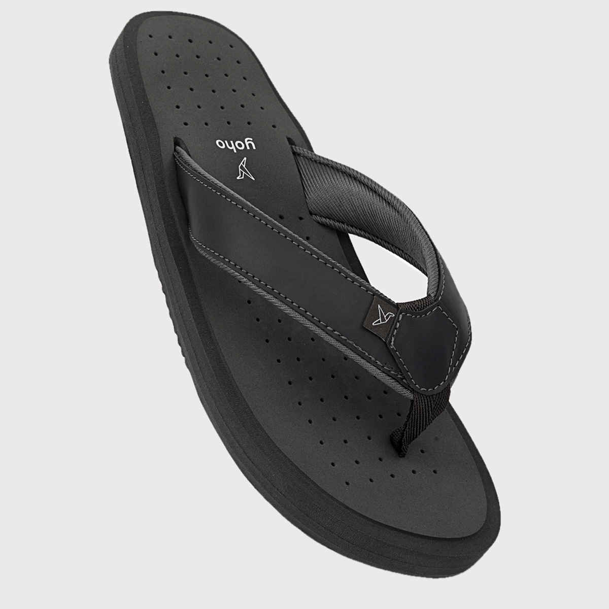 Yoho Men Slippers ArchFlex | Monsoon Grey | UK 9