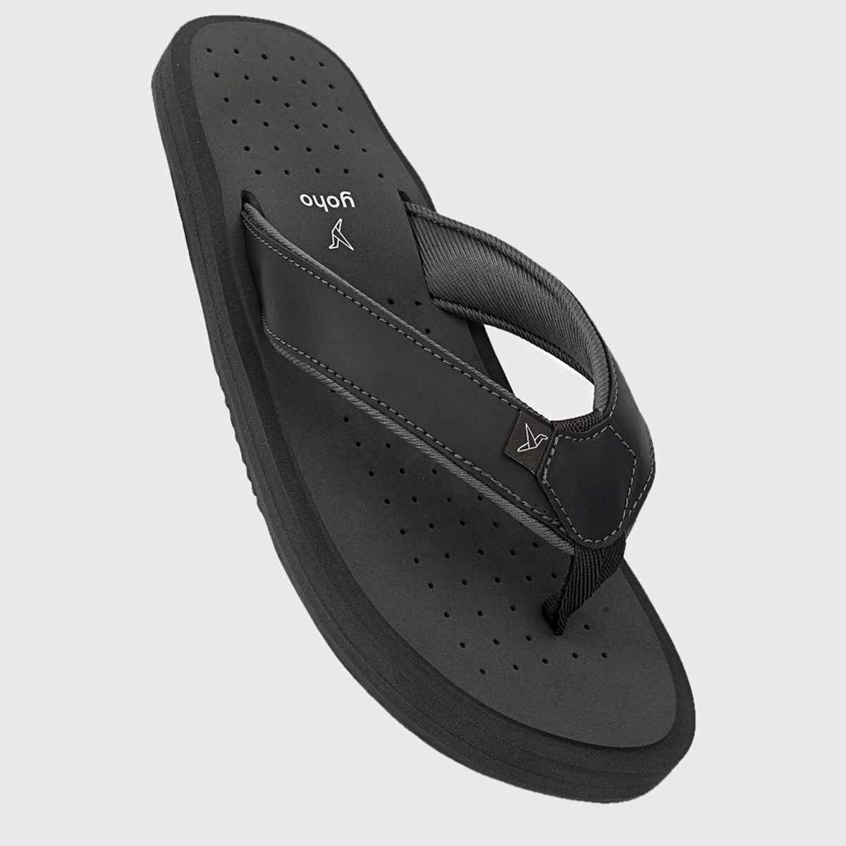 Yoho Men Slippers ArchFlex | Monsoon Grey | UK 9