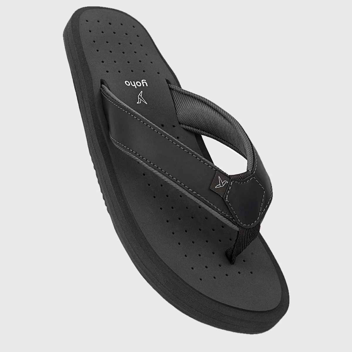 Yoho Men Slippers ArchFlex | Monsoon Grey | UK 6