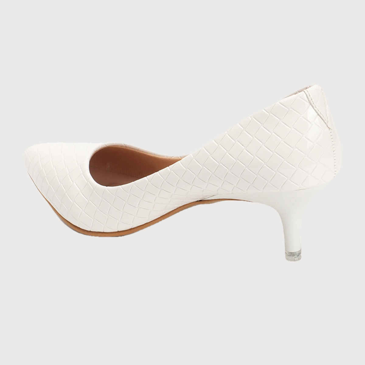Carlton London Women White Heels Sandal - UK5