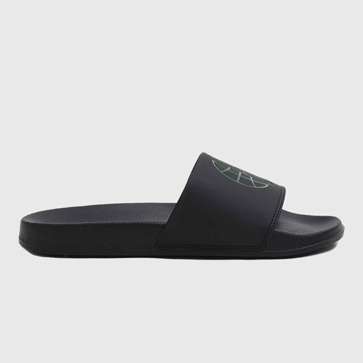 Jack & Jone Sizes Pool Sliders | Jet Black - 42
