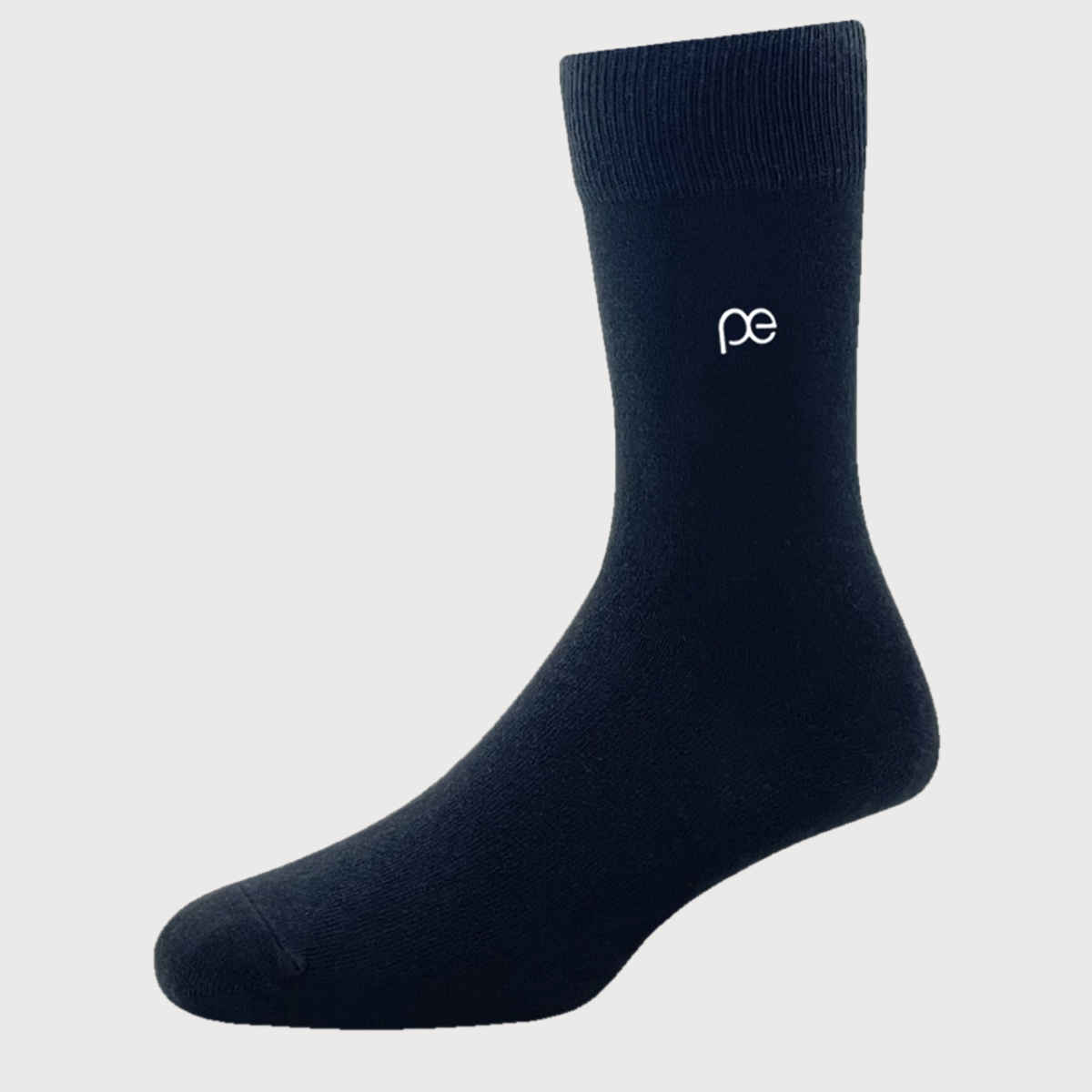 Peter England Men's Solid Cotton Socks | Assorted - Free Size