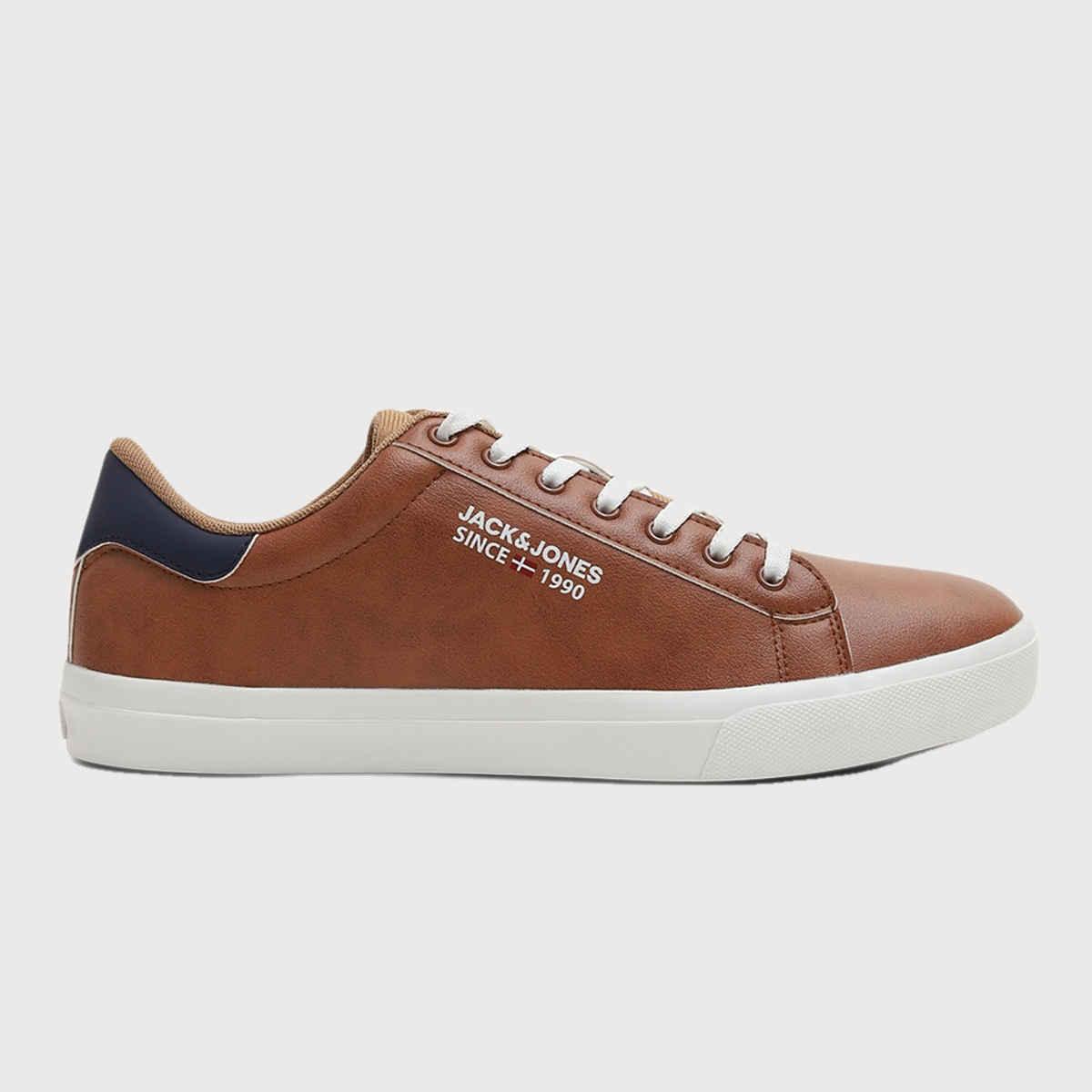 Jack & Jones Men's Tan Polyurethane Casual Sneakers - 45