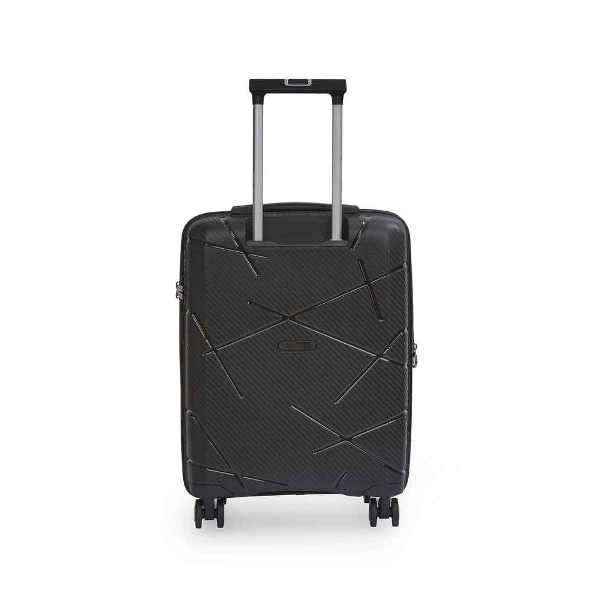 United Colors Of Benetton Unisex PP 80 L Hard Luggage Trolley Bag | Black - 68 cm