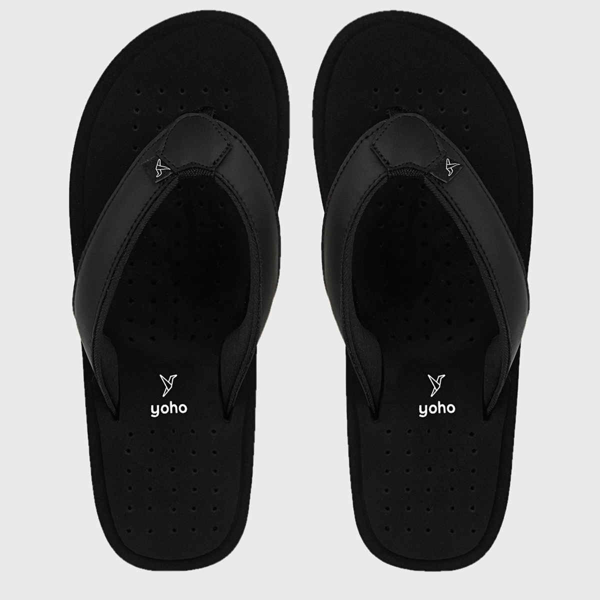 Yoho Men Slippers ArchFlex | Classic Black | UK9