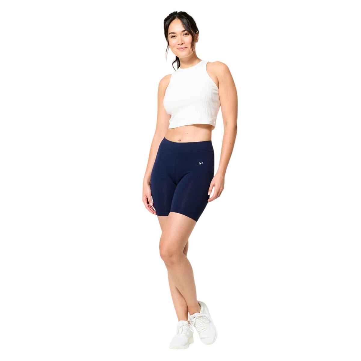 Decathlon Domyos Women's Fitness Cycling Shorts | Blue | L