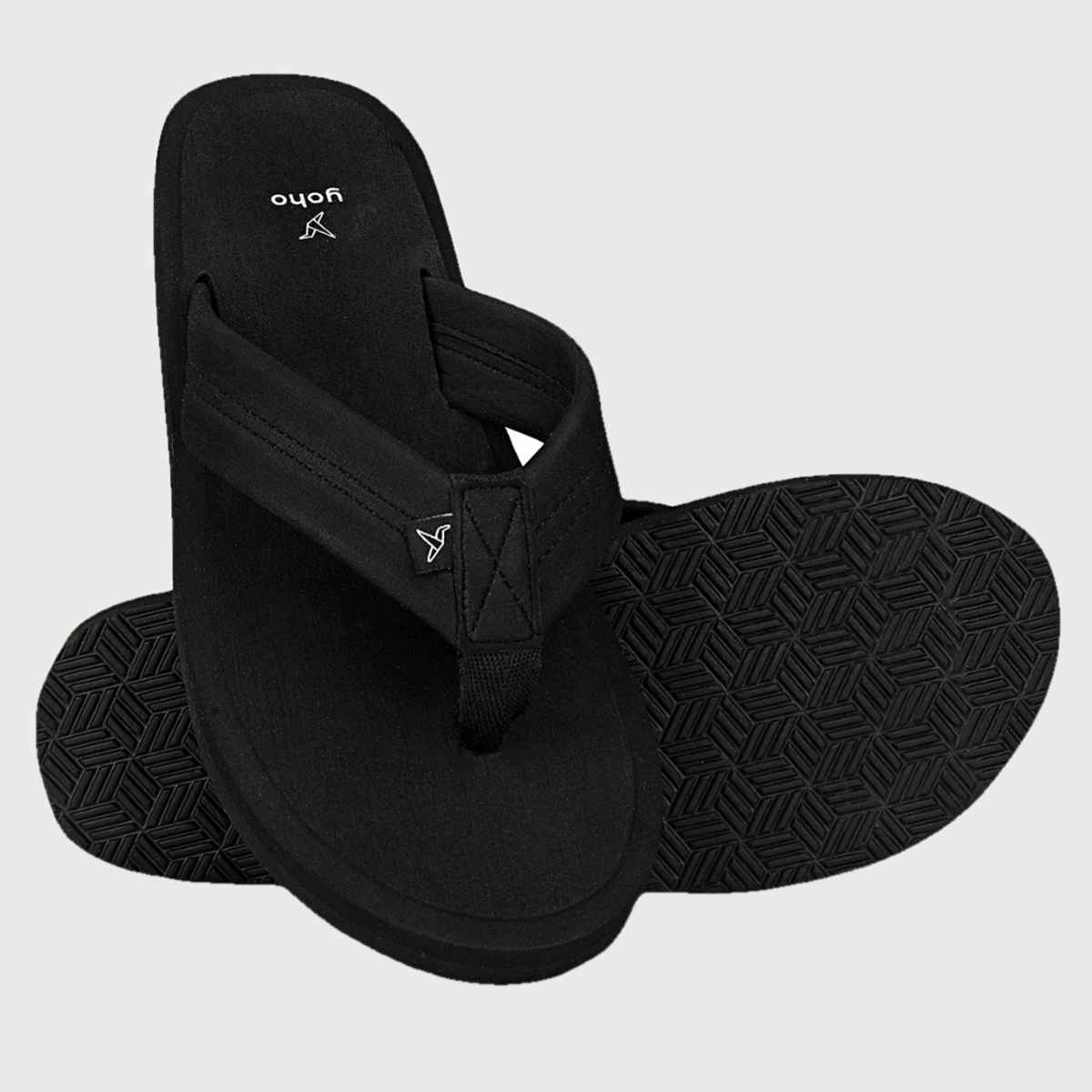 Yoho Women Slippers Bubbles | Classic Black | UK 4