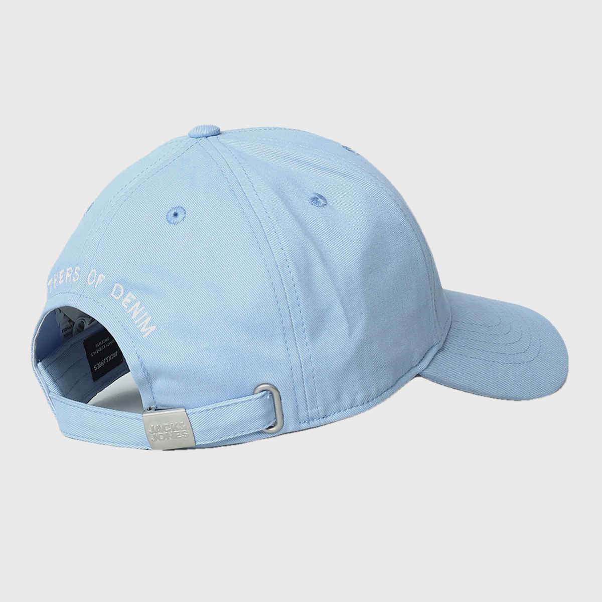 Jack & Jones Men's Embroidered Cotton Baseball Cap | Blue - One Size