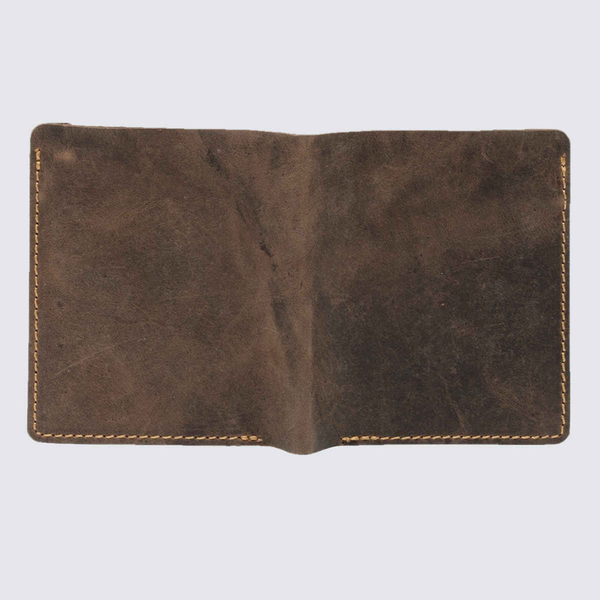 Teakwood Men's Leathers 2 Fold Wallet | Wlt339SaBrownHunter | Brown