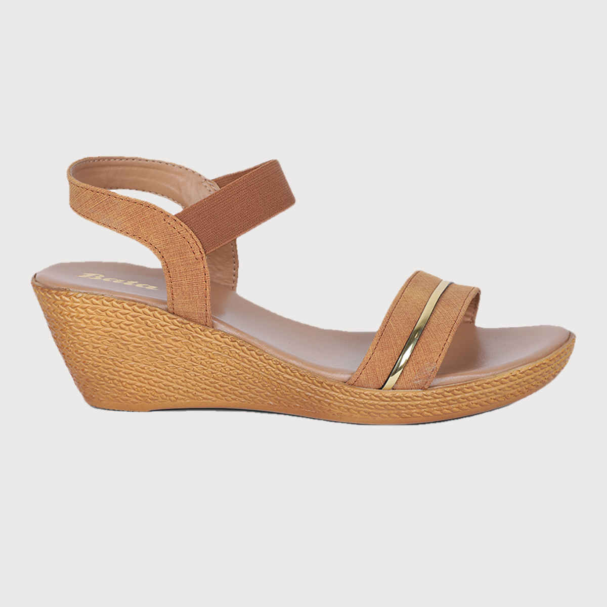 Bata Beige Heels For Women - 4