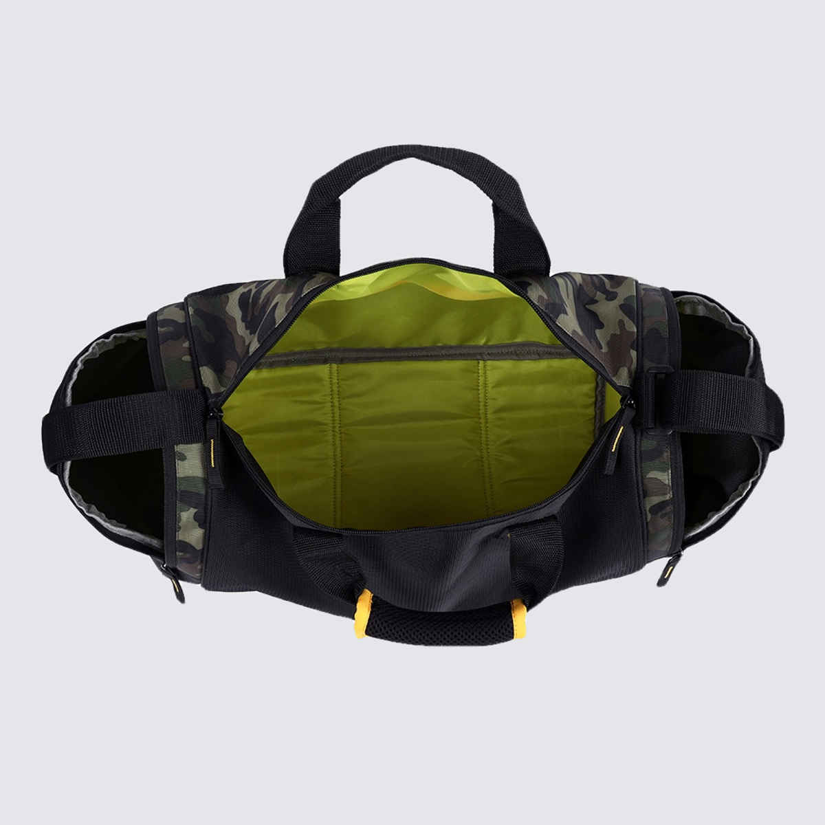 Gear Unisex Polyester 26 L Duffle Bag | Khaki Camo