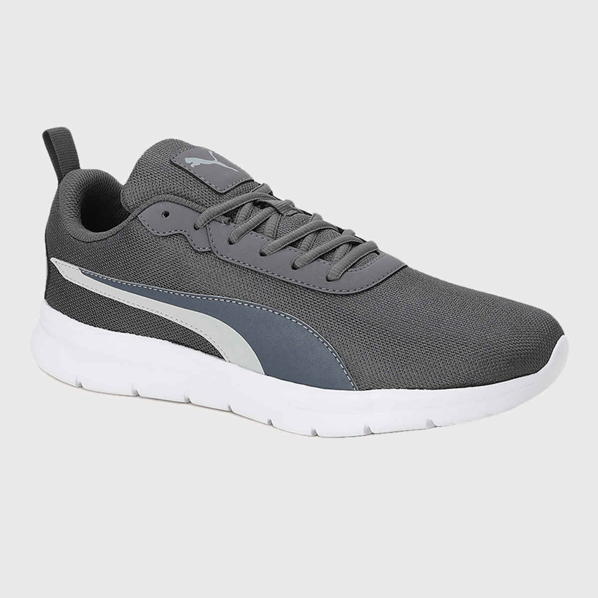 Puma Men's Supreme Comfort Running Shoes | Iron Gate, White and Asphalt - UK 11