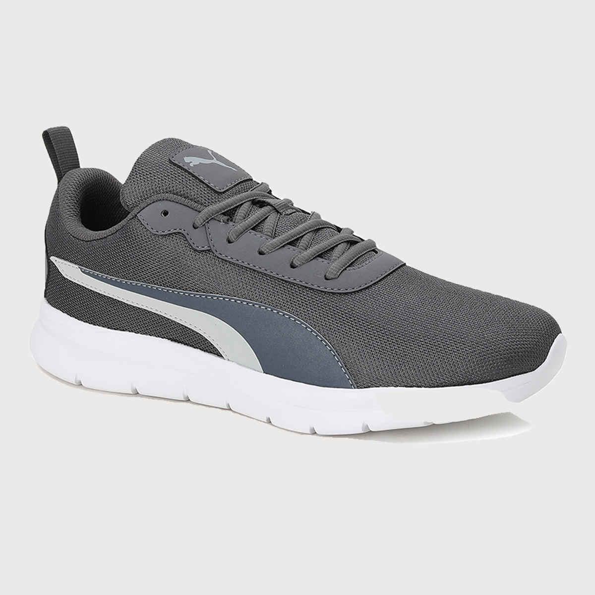 Puma Men's Supreme Comfort Running Shoes | Iron Gate, White and Asphalt - UK 7