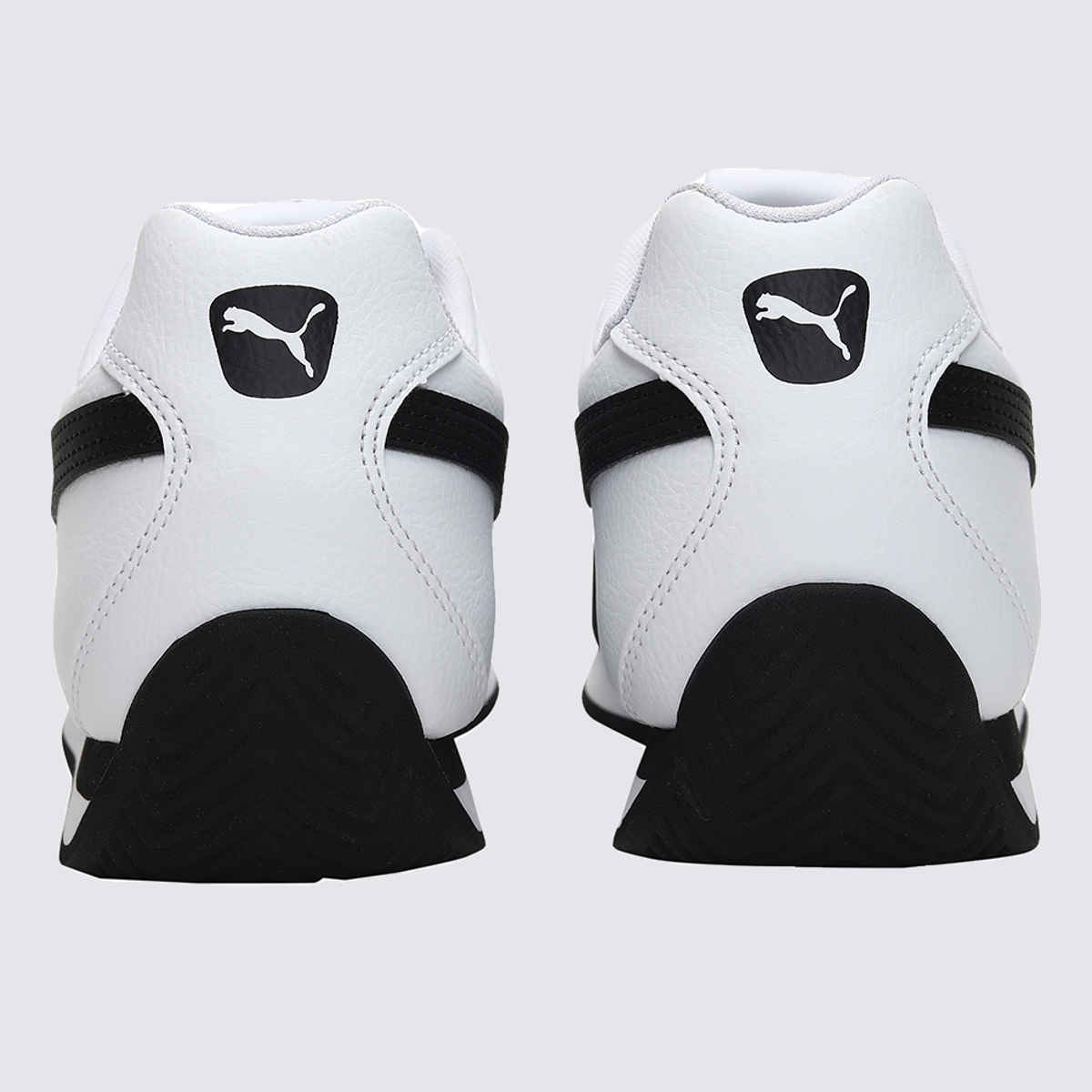 Puma Unisex Turin 3 Sneakers White and Black Uk/Ind - 7