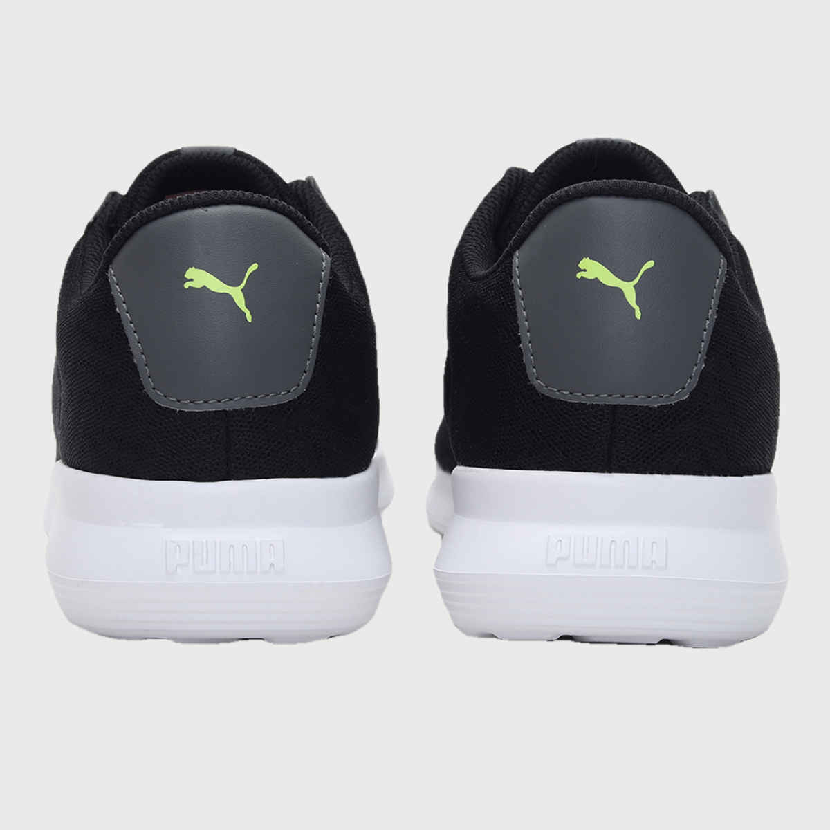 Puma Men's Glory Shoes | Black, White and Yellow Alert - UK 11