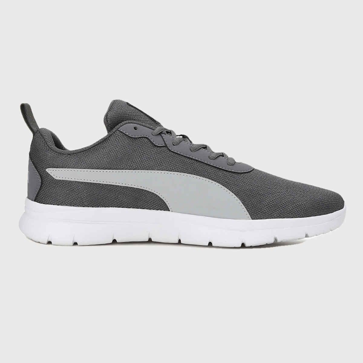 Puma Men's Supreme Comfort Running Shoes | Iron Gate, White and Asphalt - UK 11