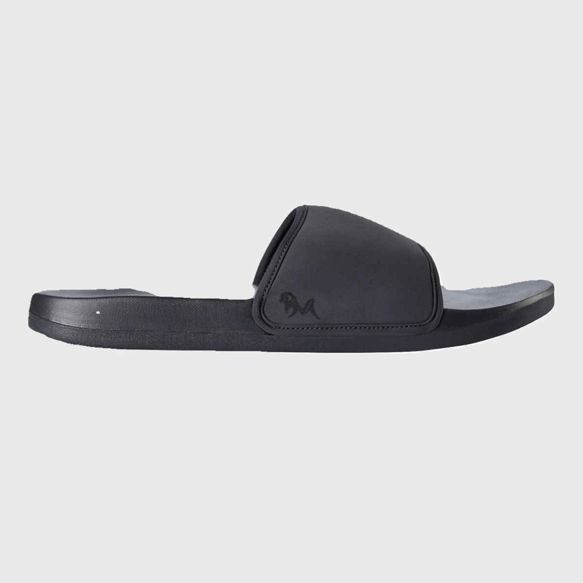 Neemans Unisex Eco Slides - Coal Black | UK 6