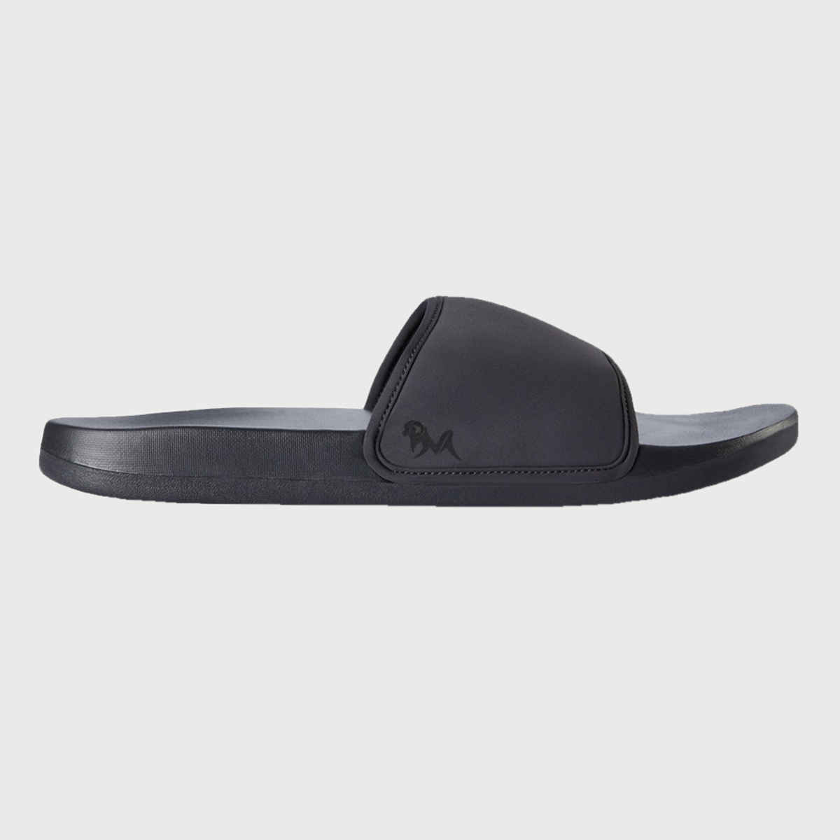 Neemans Unisex Eco Slides - Coal Black | UK 9