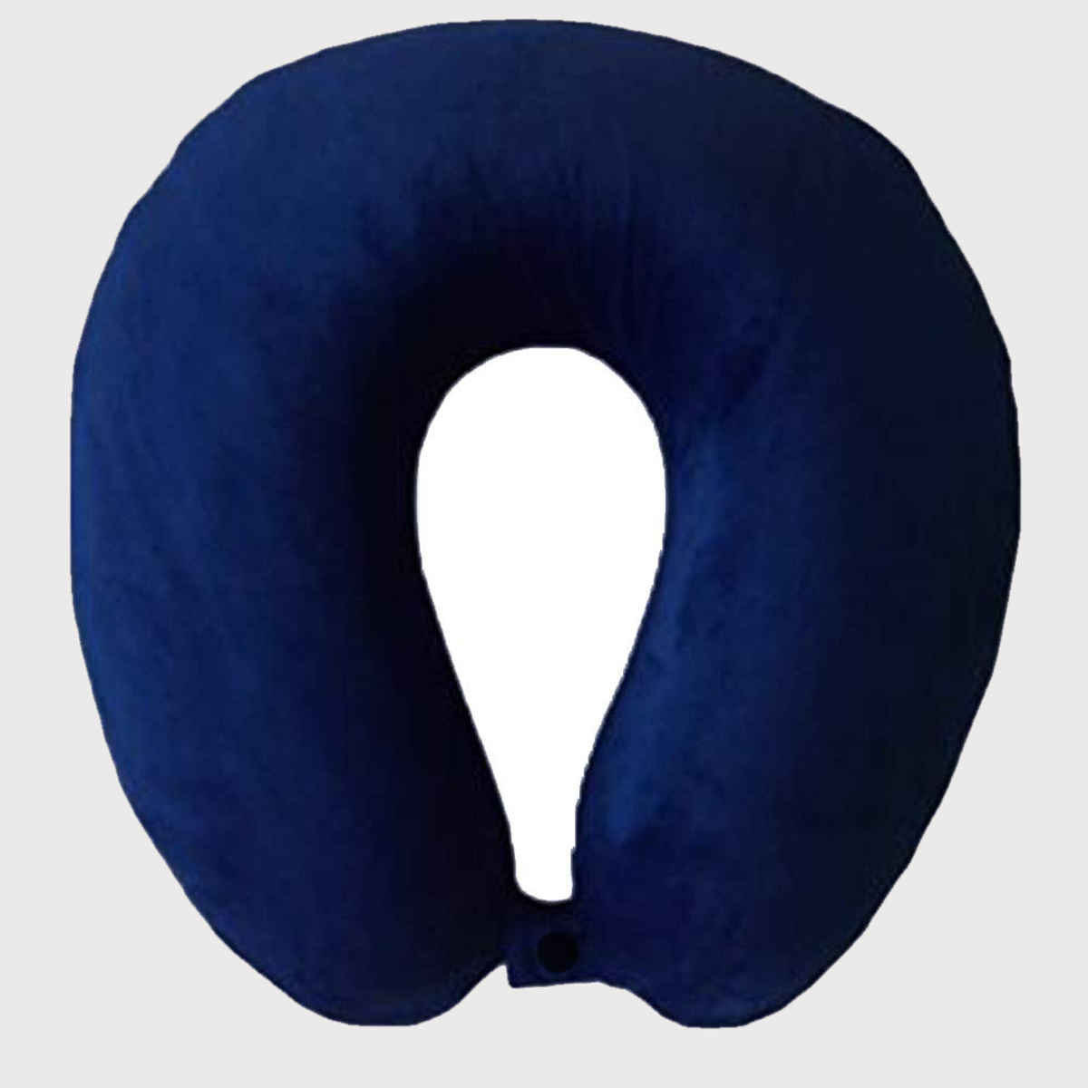Lushomes Neck Pillow for Travel - Blue | with Polyester filling | 12 x 12 inches