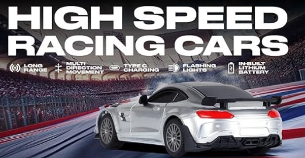 Frendo Hi Speed Remote Control Car 1:24 - Amg Black