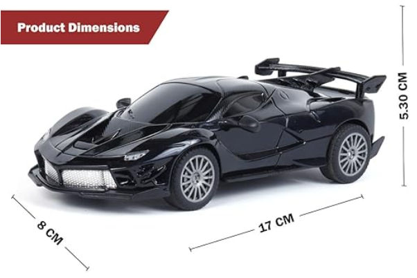 Frendo Hi Speed Remote Control Car 1:24 - Fer Black